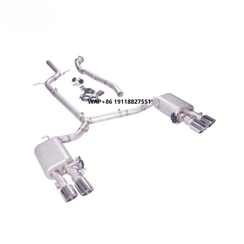 

Выхлопная система A5 Catback Выхлопная труба из нержавеющей стали 304 для автомобилей A4A5 B8 2.0T 2017-2024 гг.