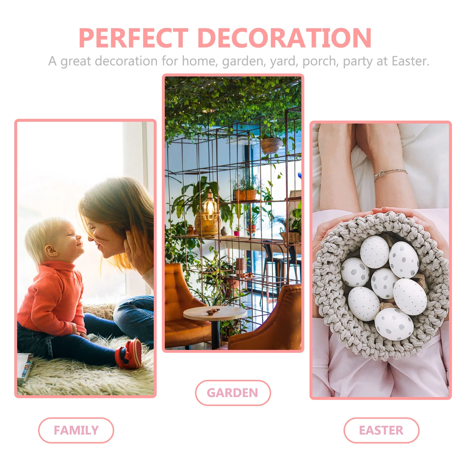 

6 Pcs Easter Branches Easter Egg Tree Branches Spotted Decoration Adornment Diy Crafts Egg Tree Simulated Flower