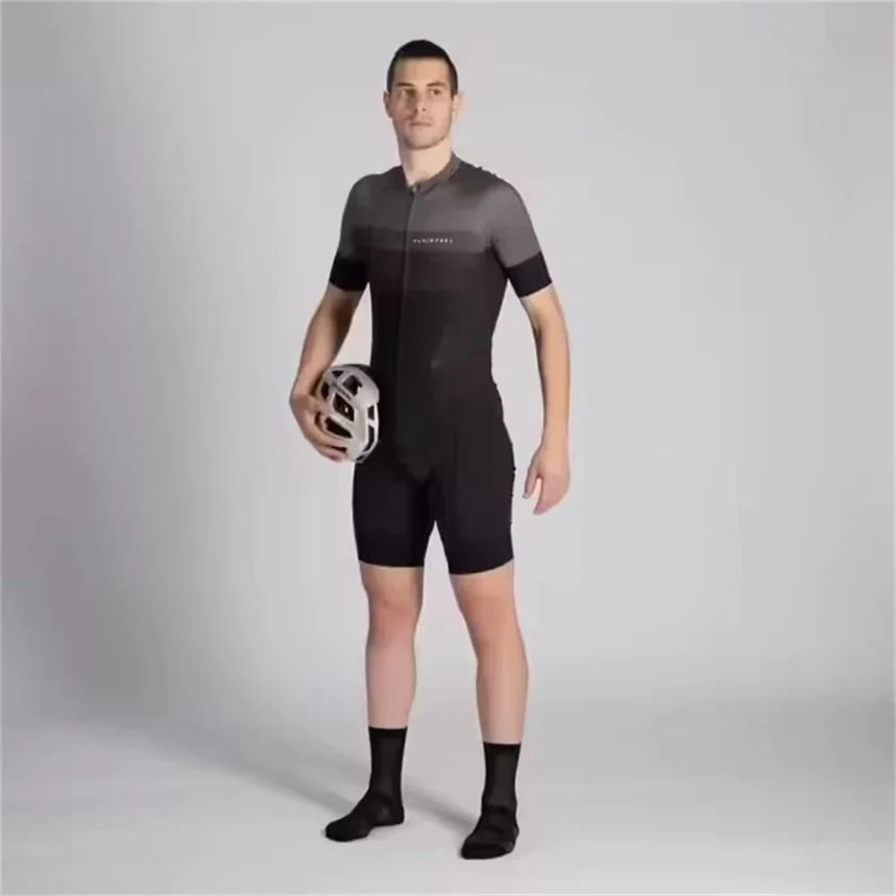 VANRYSEL Men's Triathlon Suit Drive Tri Aero Speedsuit Sports Cycling Run Swimming World Jumpsuit Skinsuit Pulley Clothing