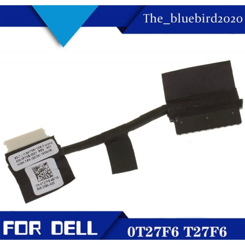 

Y ДЛЯ Dell Latitude 3500 Аккумуляторный кабель Короткий кабель 0T27F6 T27F6