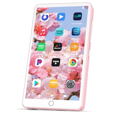 MP3 player with Bluetooth and WiFi 16GB/80GB/144GB  Android 13 OS with  speakers, Spotify,Pandora..