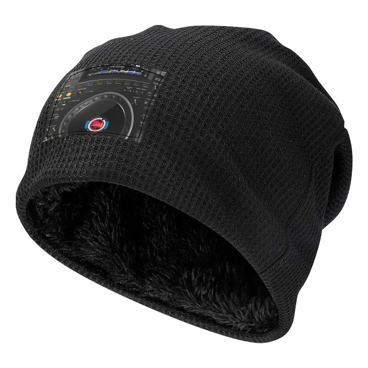 Pioneer DJ CDJ3000 Multi Format Player Men Women Adult Beanies Caps Fleece-Lined Bonnet Hat Warm Hip Hop Outdoor Skullies Hats