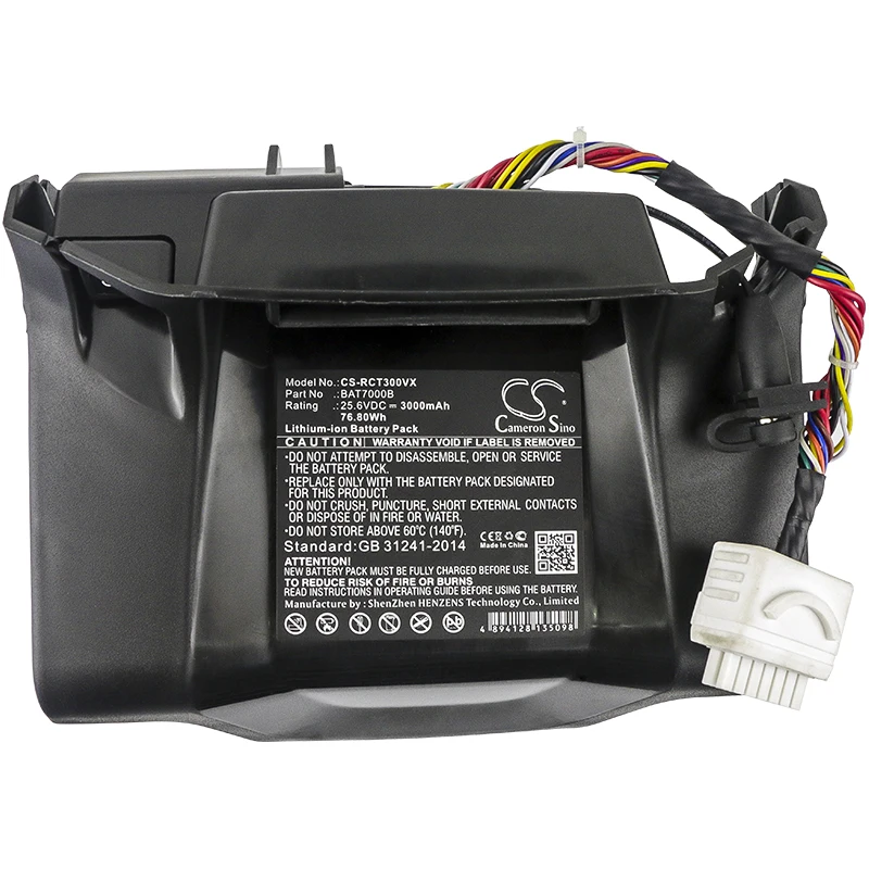 Cameron Sino 3000mAh Battery for Robomow BAT7000B BAT7001A MRK7005A Rasenroboter XR2 TC500 City MC150 RC TC Cub Cadet L.K600