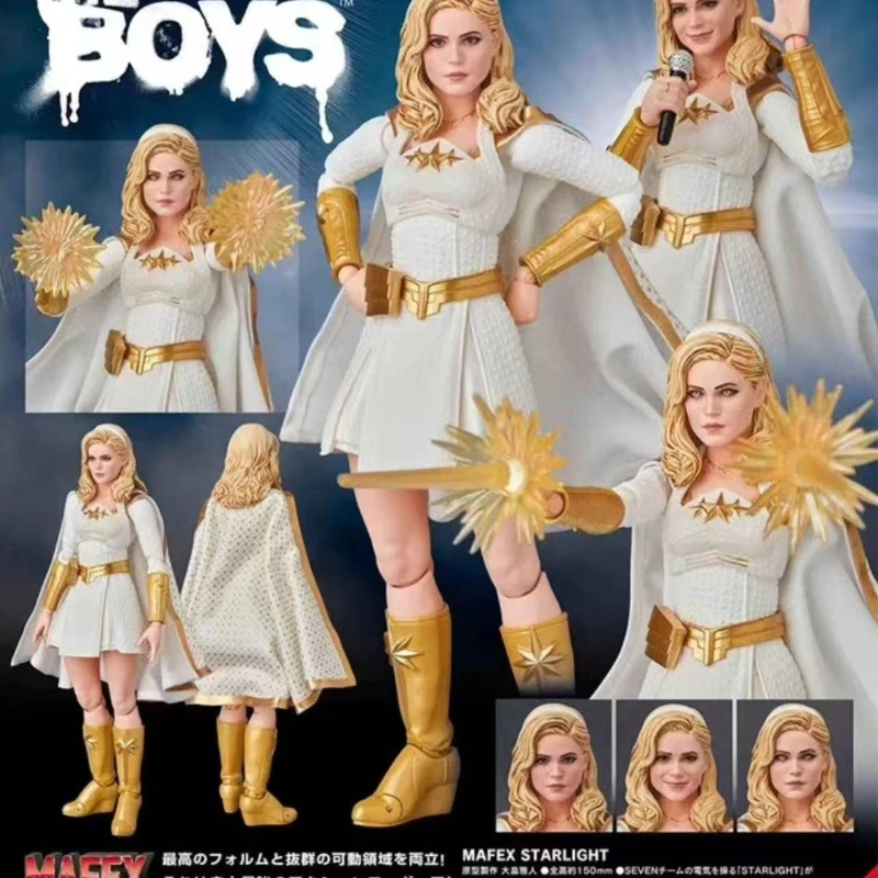 

Original MAFEX NO.151 NO.154 No.187 1/12 The Boys Homelander John Starlight Annie Earving 6" Billy Butcher Action Figure Toys