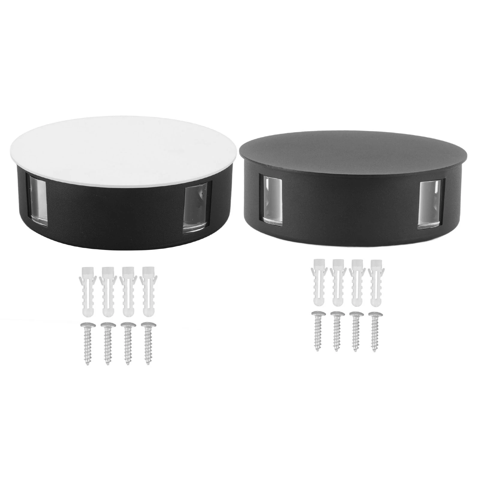 

Светодиодный современный круглый настенный светильник 12 Вт, высокая яркость, водонепроницаемый, с 4-сторонним рассеиванием света, для внутреннего и наружного использования, для спальни, коридора, декоративное освещение