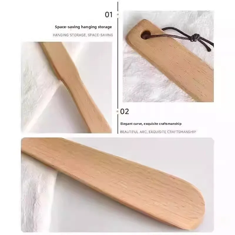 Wooden Bedding Flatiron Thickened Wooden Handle Bedding Smoother Wall Bracket Large Size Mattress  Organizer