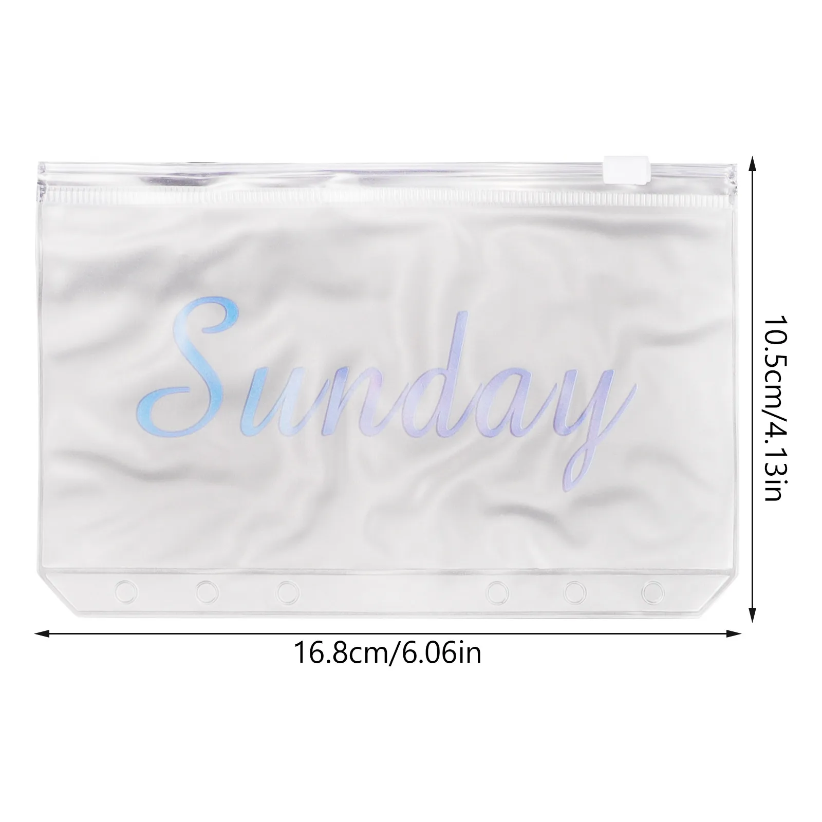 14Pcs A6 Binder Pockets Practical Wear-Resistant Zipper Bags for Organizing Small Items Projects Binder Divider