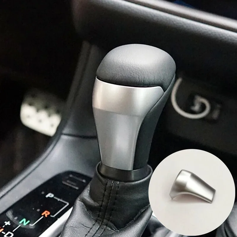 

For Toyota Highlander Kluger 2014 15 16 17 2018 Accessories Gear Shift Knob Handle Frame Cover Trim Shell Car Styling ABS Matte