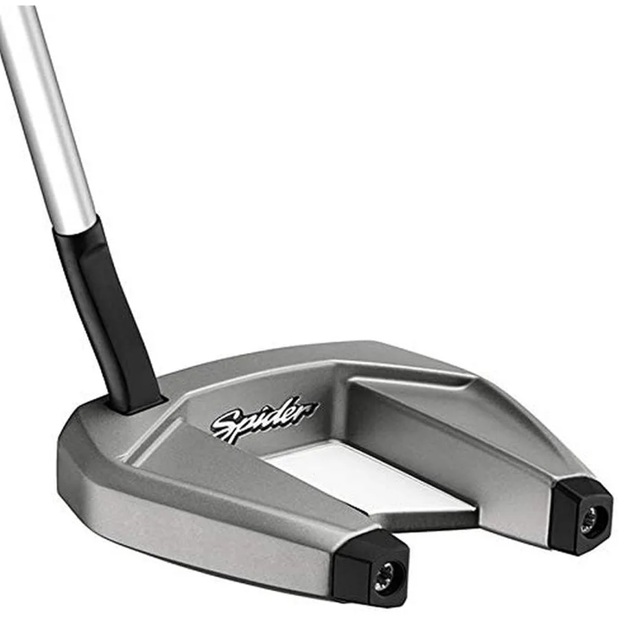 Spider SR Putter Platinum White White Flowneck 9 لممارسة وضع الجولف الدقيقة على الممرات والخضراء والثبات المتقدمة