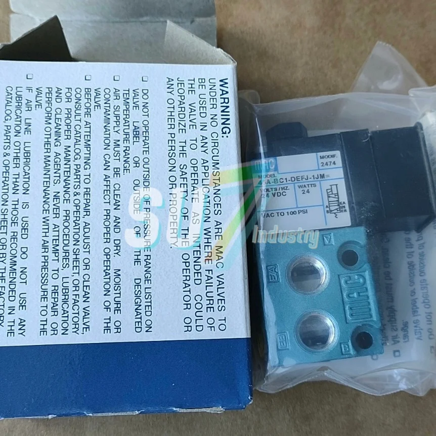 45A-BC1-DEFJ-1JM  100% New Solenoid Valve