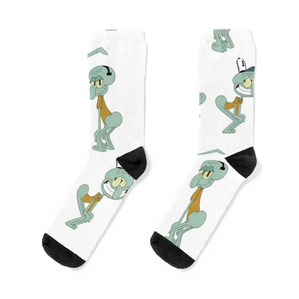 

Squidtwerk Socks anti-slip basketball Novelties Non-slip Socks For Men Women's