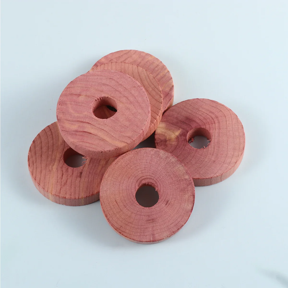 20 Pcs Cedar Chips Wood for Wardrobe Bamboo Fragrant