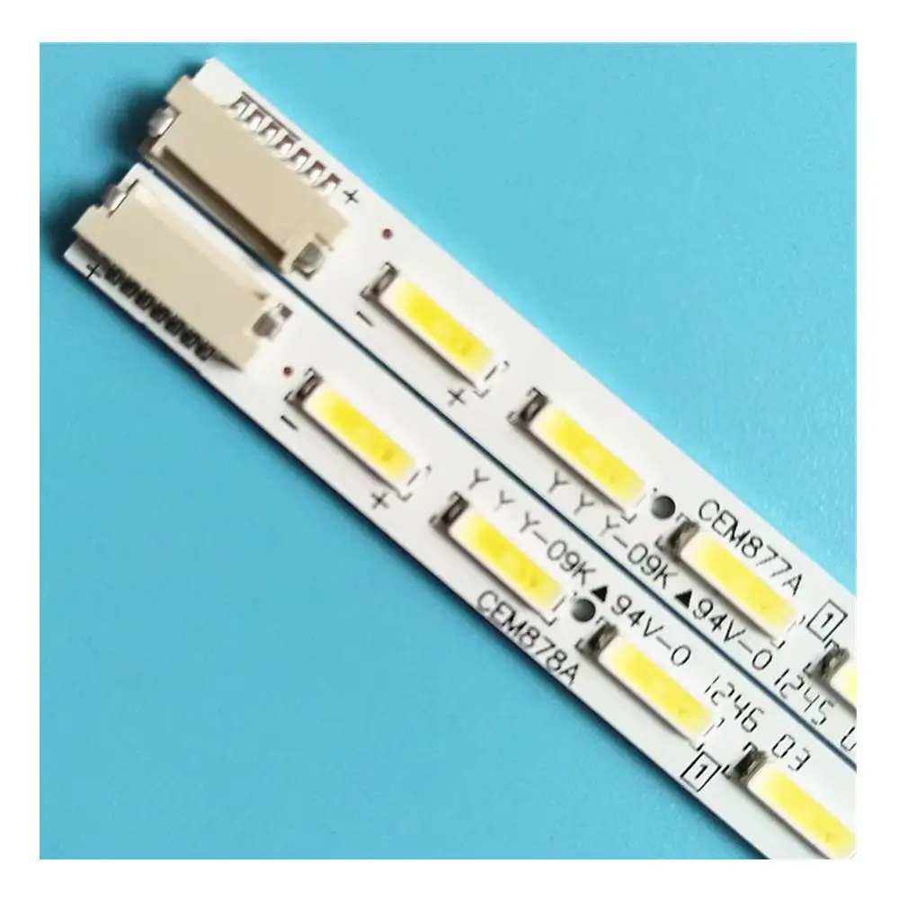 LED Backlight strip for LED-BAR_L LED-BAR_LR CEM877A CEM878A CEN924A LC39LE440M LC-39LE440M LC-39LE448M 44LEDS 437mm