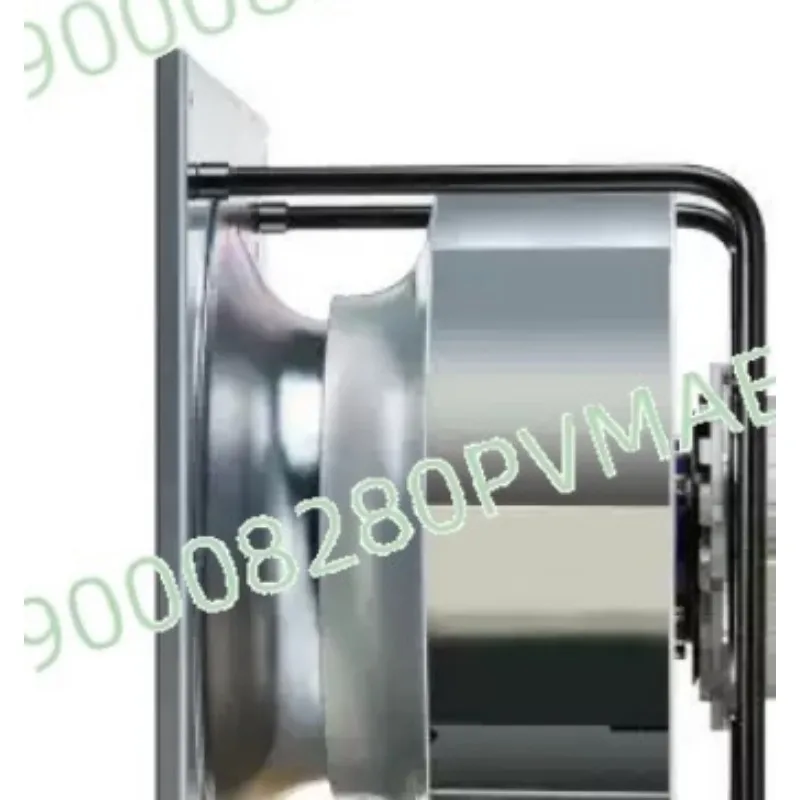 280Mm high temperature resistance anti-corrosion and easy-to-clean EC centrifugal fan with bracket