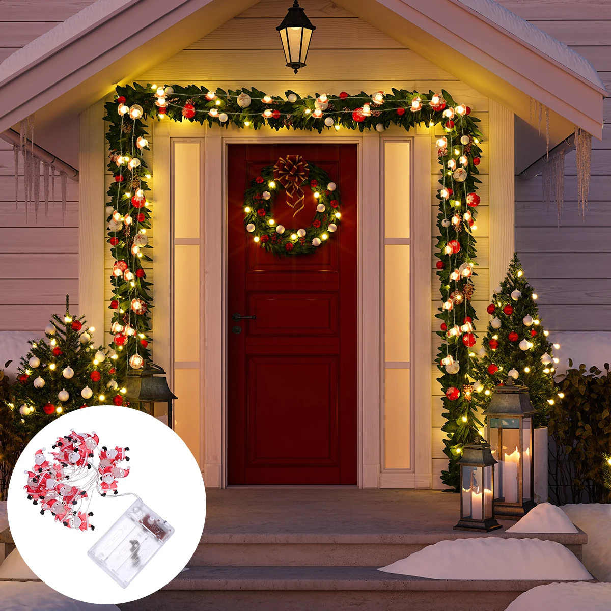 

20Leds Led String Lights Copper Wire Waterproof Christmas Decoration Fairy Lights For Home Garden Party Holiday Outdoor Indoor