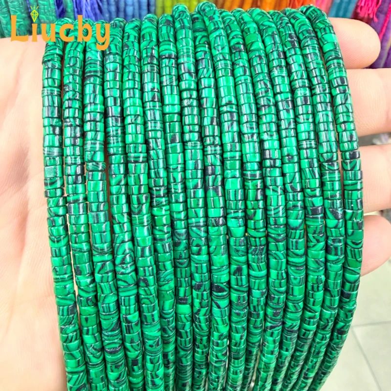 Mini beads DIY Handstring Decorative Accessories Crafts Green Peafowl spacer Small beads For Jewelry Making 15