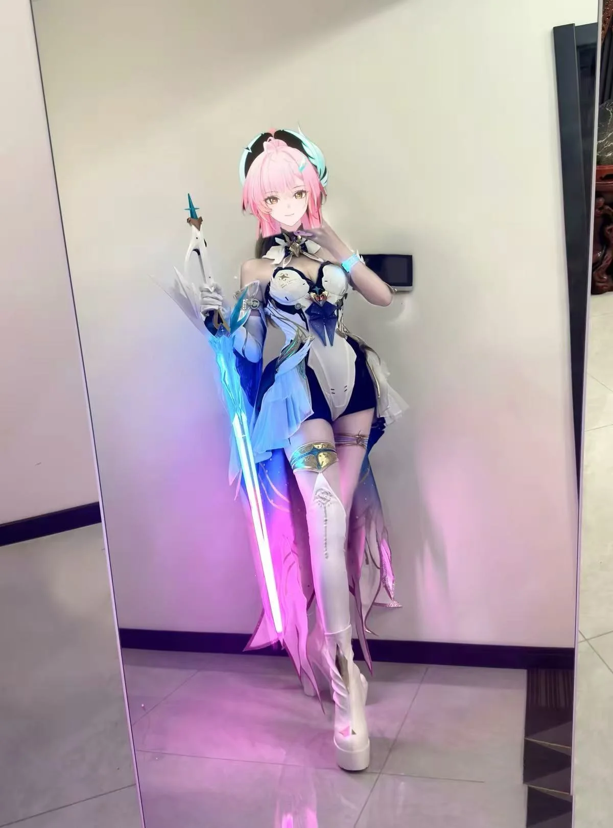 Aemeath Cos Luminous Sword Weapons 3D Printing Prop Game Wuthering Waves Cosplay Prop Halloween Christmas Party Accessories Prop