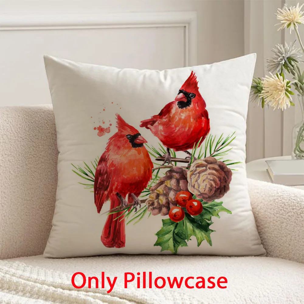 

Christmas Pillow cover fall decorative 45x45 cushions cover for new pillow case winter decorative cushions