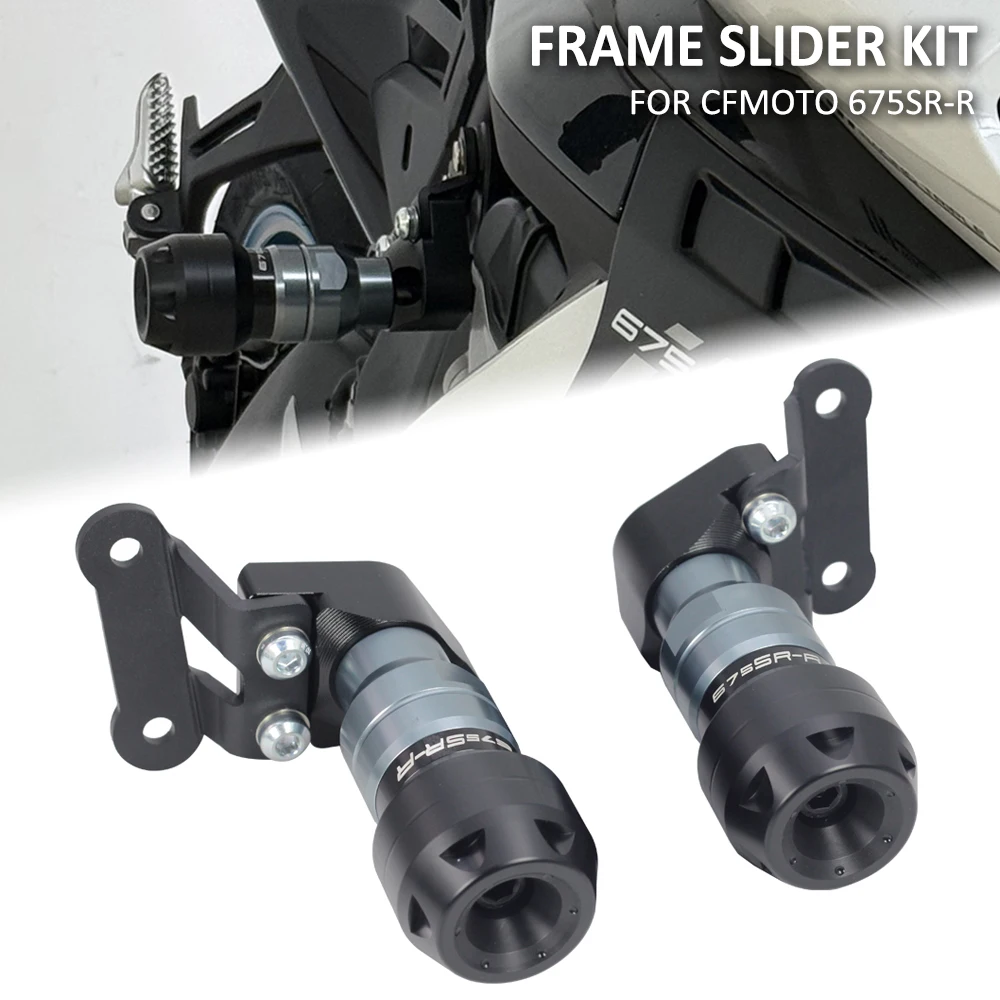 

Motorcycle Engine Frame Slider Fall Prevention Falling Protection Pad Fairing Guard Crash Ball Bumper FOR 675NK 675SR 675SR-R