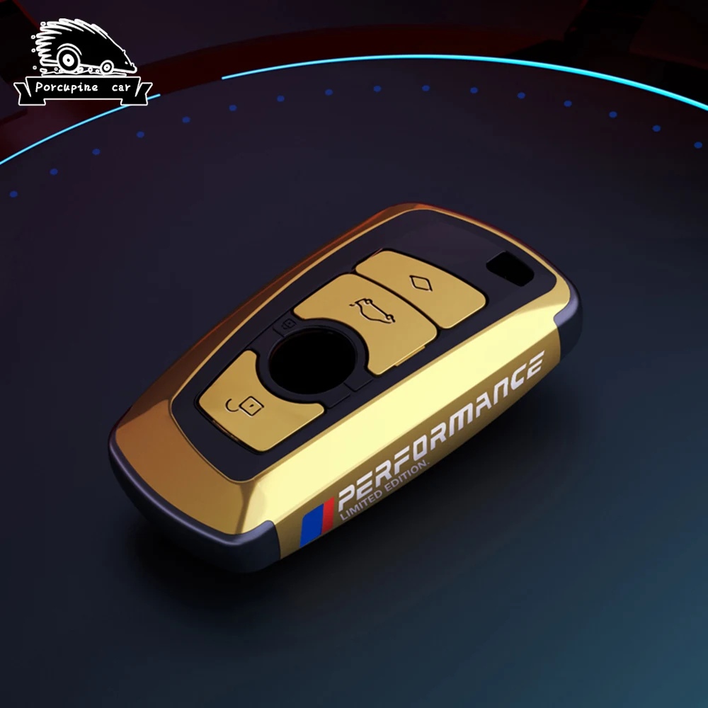 New PC Car Remote Key Accessories Cover For BMW 1 2 3 4 5 6 7 Series X1 X3 X4 X5 X6 F36 F25 F26 F30 F34 F10 F07 F20 Z10 Key Case