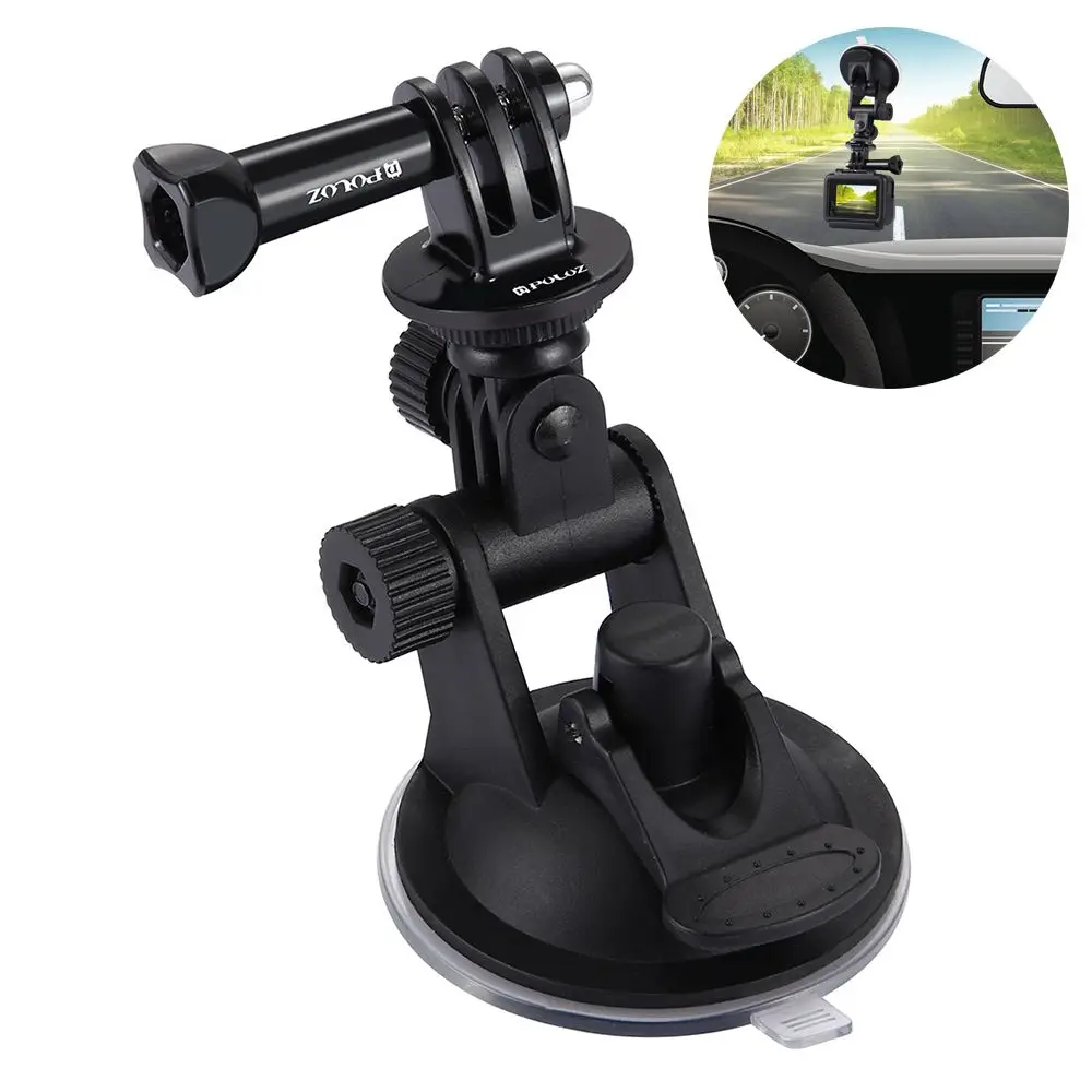 Adjustable Vehicle Window Suction Cup Car Mount Windshield Action Camera Bracket For GoPro Hero|DJI OSMO