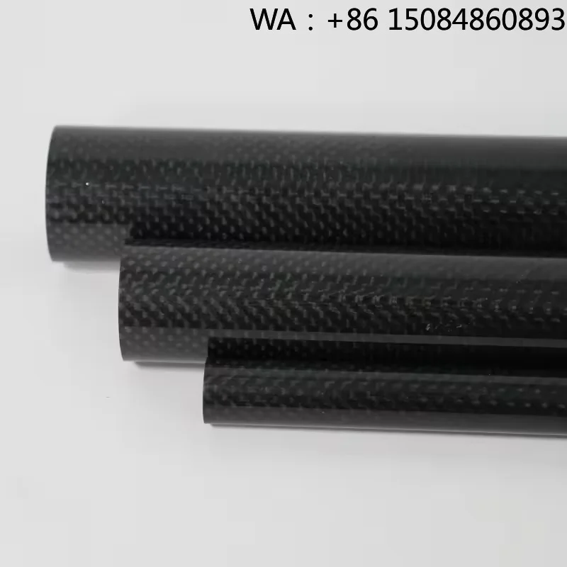 Tube en fibre de carbone 3K, surface mate ou brillante, taille personnalisée, tube léger haute résistance pour tous types d'équipements sportifs