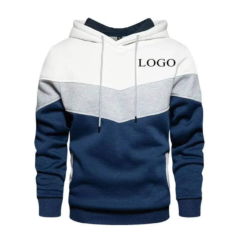 

2024 Your Own Design Brand Logo/Image Personalized Customization for Men and Women DIY Color blocked Fashion Hoodies anytime, an