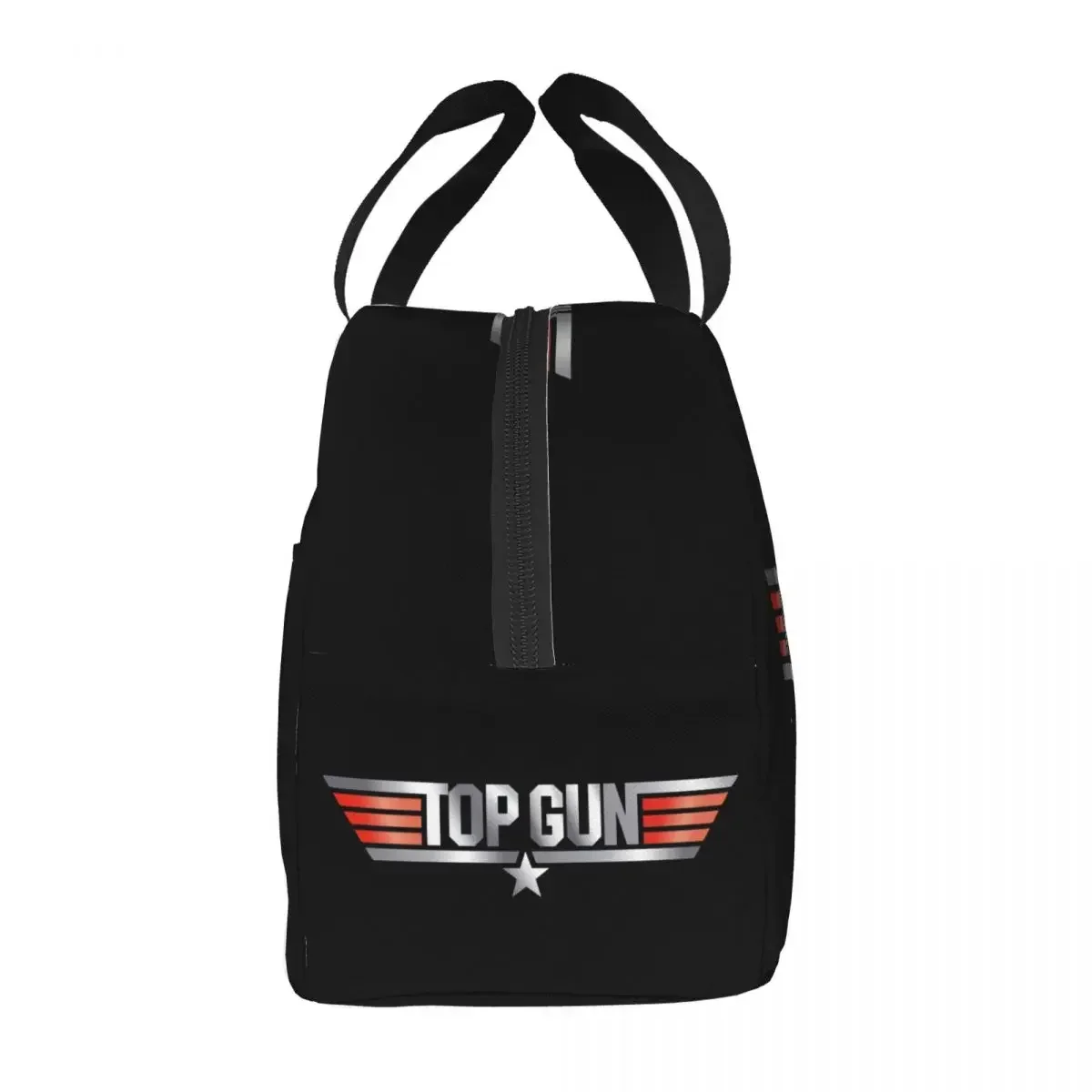 Tom Cruise Maverick Film Top Gun Lunch Bag Women Thermal Cooler Insulated Lunch Box for School Work Travel Picnic Food Tote Bags