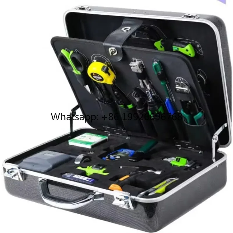 fiber optic tool kit for ftth solution testing  tfs-40 ftth fiber optic tool kit