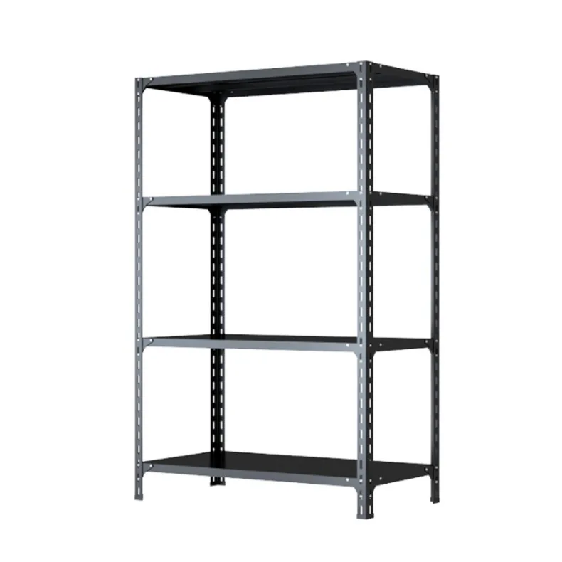 

Household Multi-layer Shelf Storage Free Light Shelf Balcony Steel Locker Small Iron Rack Black Display Rack