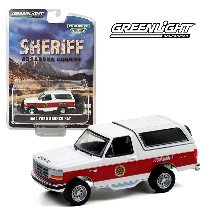 1/64 1994 Ford Bronco Xlt Alloy Metal Diecast Cars Model Toy Vehicle for Children Boy Gift