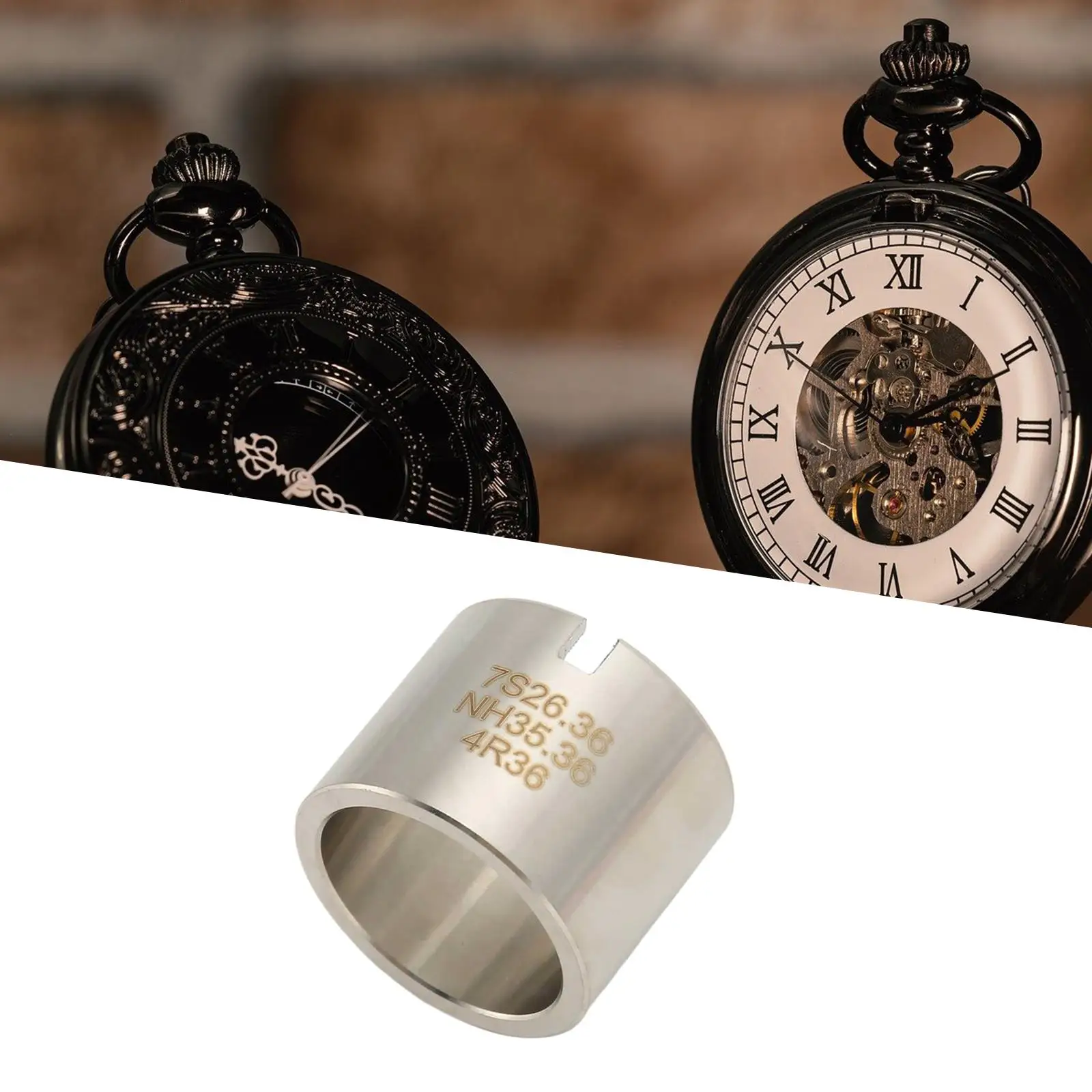 Watch Movement Holder Multifunctional Good Fixation Lightweight Watch Repairers Durable Watchmakers Watch Movement Base for NH36