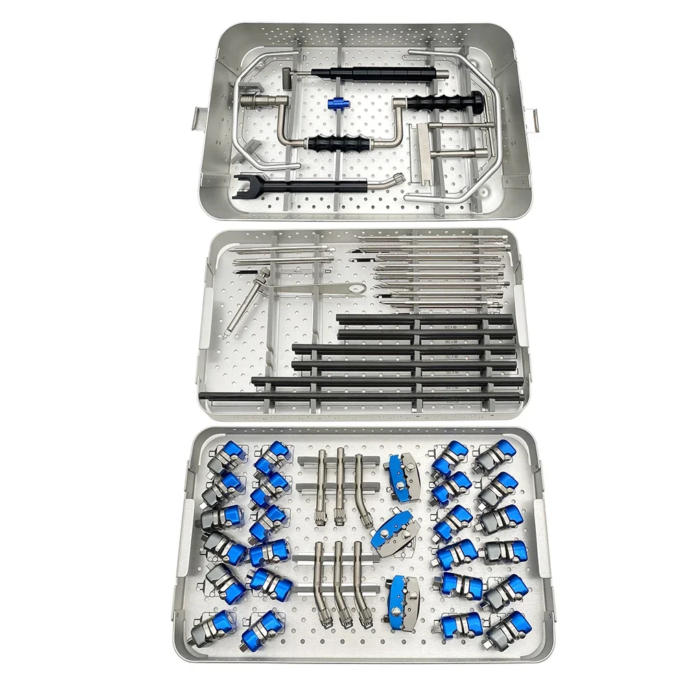 Surgical Instrument Stainless Steel Orthopedic External Fixator Instrument Set for Lower Limb Instrument Set