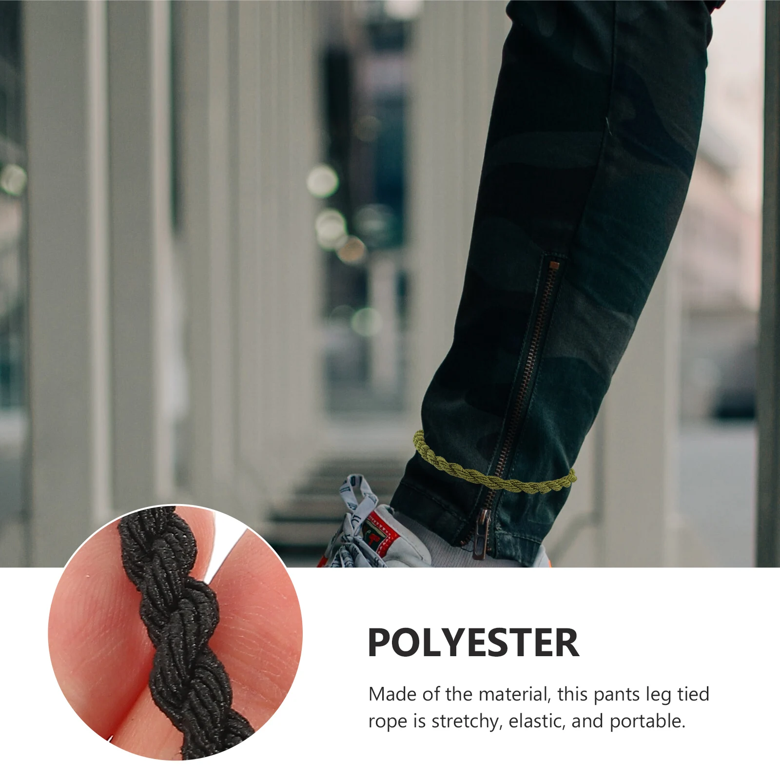 12 قطعة الأشرطة البلوز المهنية مطاطا بنطلون الساق الأشرطة المشي لمسافات طويلة في الهواء الطلق اكسسوارات المحمولة دائم التمهيد العصابات #5