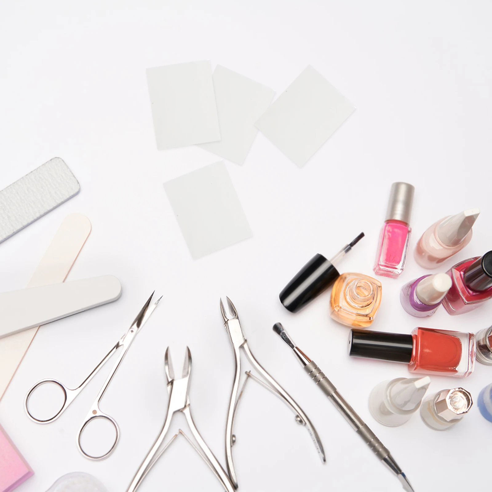 500 قطعة طلاء الأظافر القابل للتصرف إزالة منصات غير المنسوجة المسيل للدموع مناديل قوية استرطابي جيل للأظافر الأنظف للنساء العناية بالجمال #1