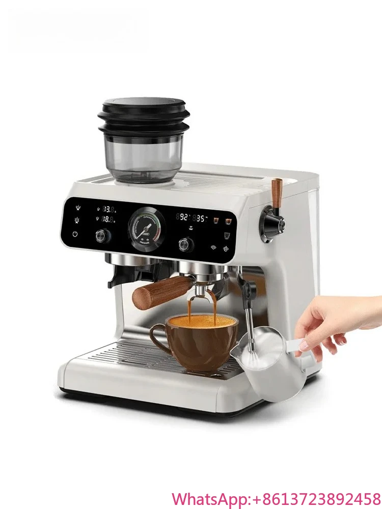 

Upgraded Dual Boiler Barista Pro Espresso Machine Built-in Grinder With 30 Size Settings for Cafe Hotel Restaurant H7B