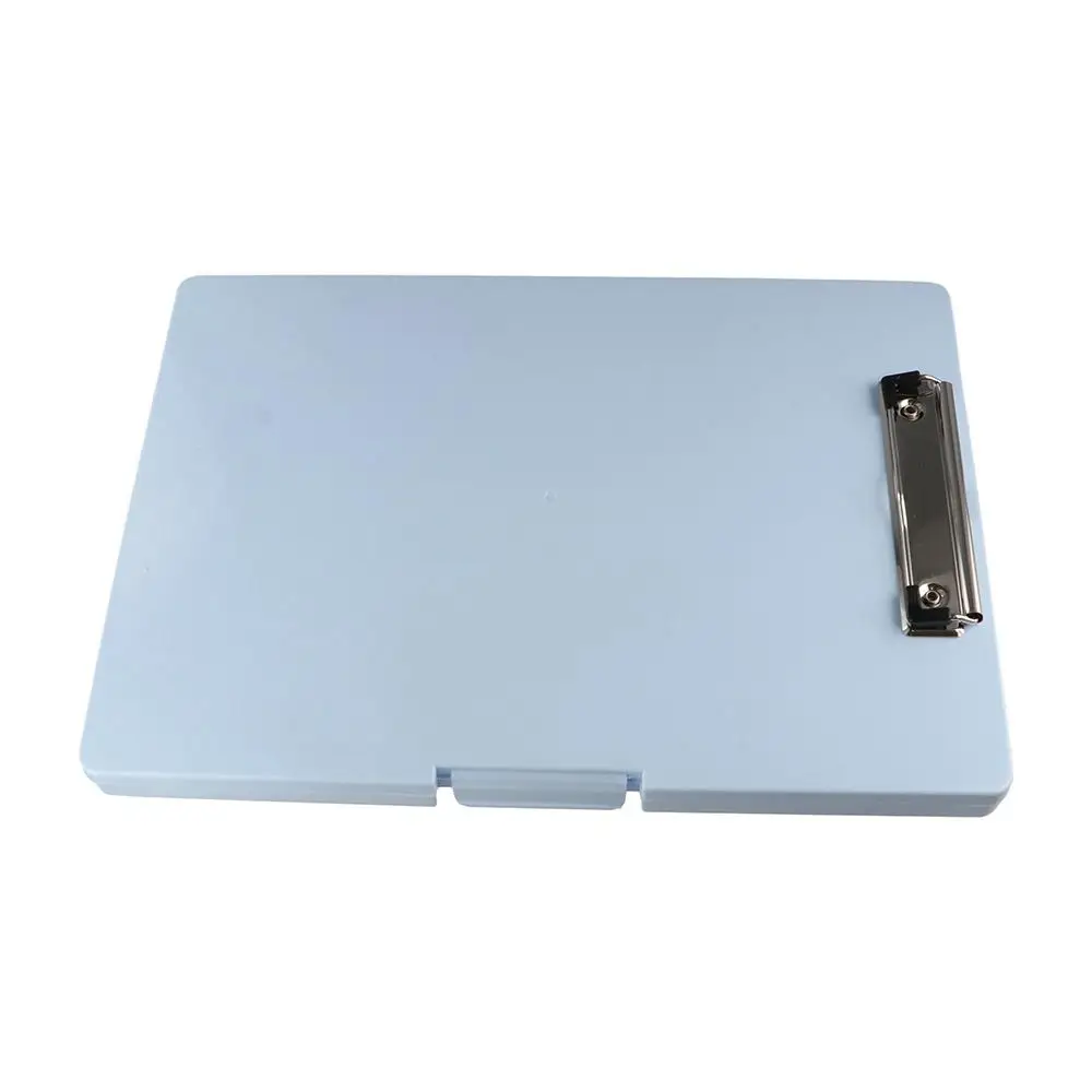 

Папка для файлов формата А4, пластиковая коробка для хранения тестовой бумаги ярких цветов с прочным металлическим зажимом, блокнот для студентов