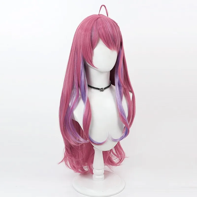Mignon Virtual VTuber NIJISANJI Kuramochi Melo Cosplay Wig Long Loose Hair Simulated Scalp