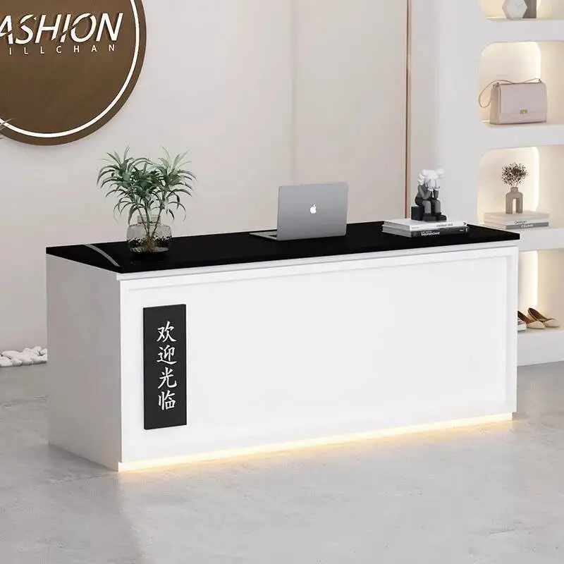 

Company Shop Reception Desks Modern Beauty Luxury Bar Restaurant Design Reception Desks Executive Mostrador Lounge Furniture