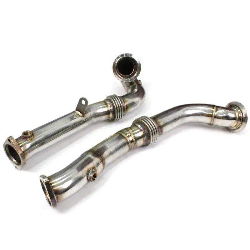 

Factory Hot Selling X5 X6 N54 Exhaust Downpipe for X5 X6 N54 3.0T 2009-2017