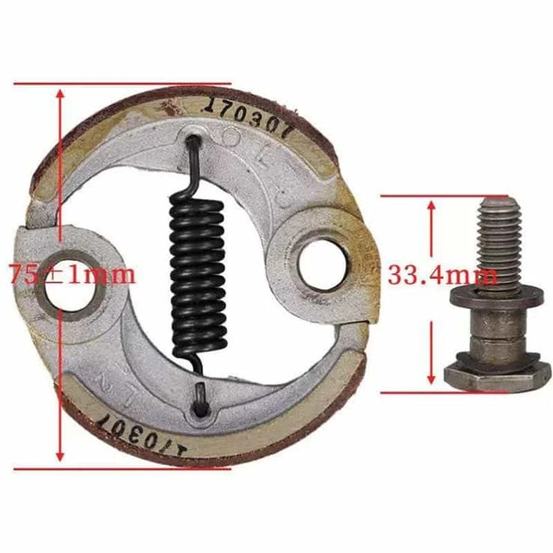 KSK/Genuine TD40 CLUTCH 22000-ZM5-003 FOR HONDA GX31 GX35 GX50