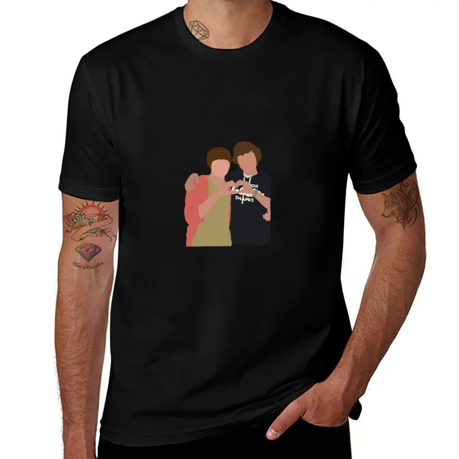 

young larry stylinson T-Shirt Soft Anti-Shrink Cotton Tee