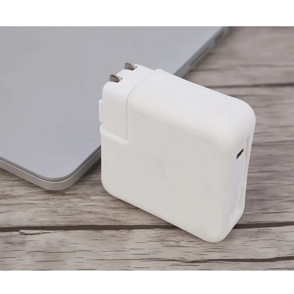 

Power Adapter Protector Luminous Silicone Cover Impact Resistant Fluorescence Sleeve for 61W Charger Compatible Pro 13