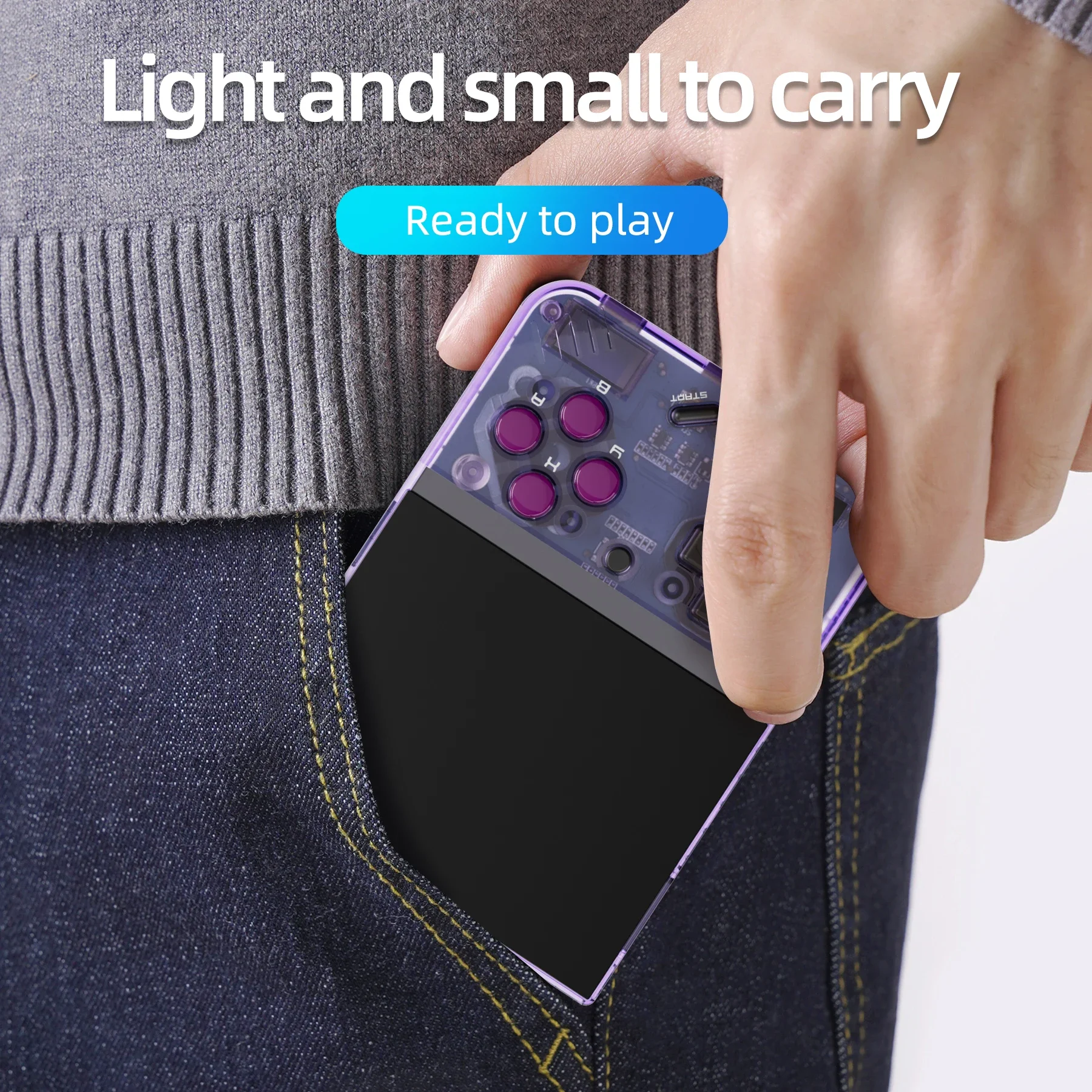 Miyoo Mini Plus Miyoomini + 3.5'' IPS OCA Portable Retro 32GB 64GB 128GB Video Game Consoles 3000mAh Linux 27000+ Handheld Game