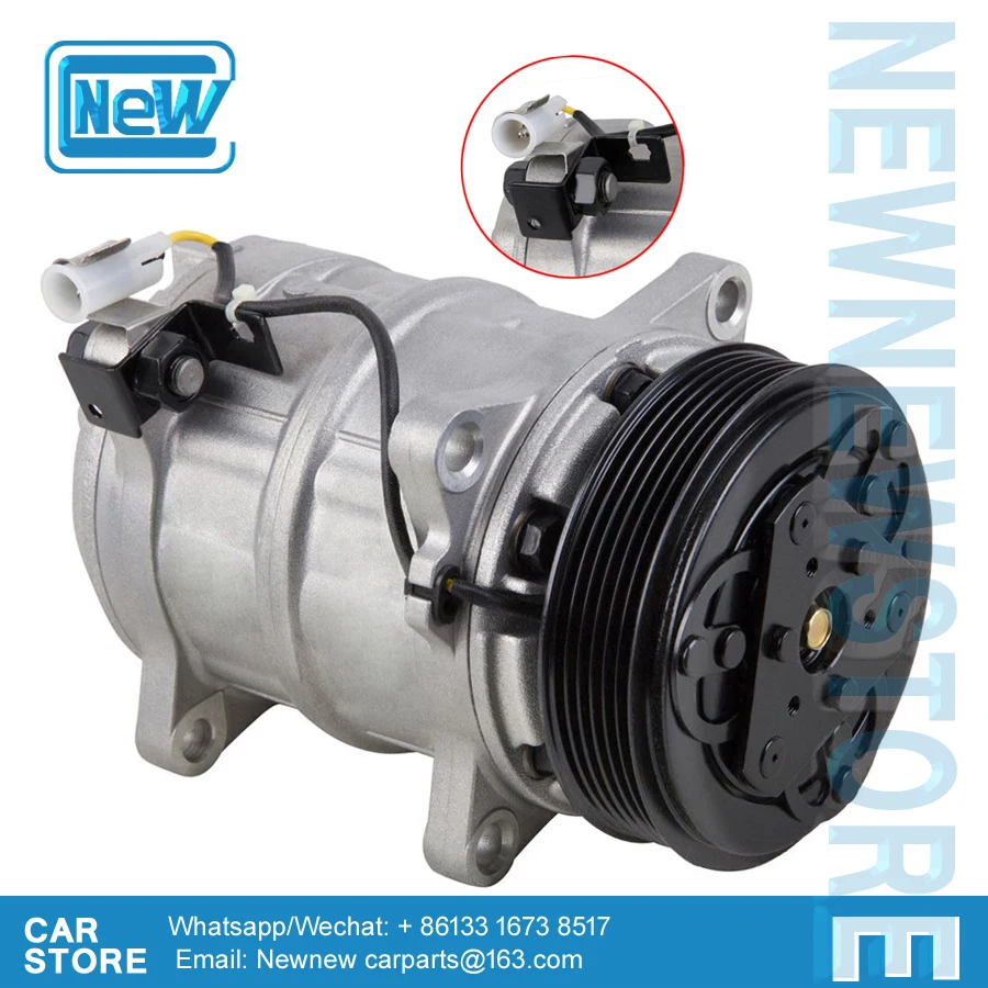 

AC Compressor DKS15CH For Volvo 850 C70 S70 1993-1998 Air 3545088 8601533 9166045 9171344 9171345 9171397 9171446 9849647 638770