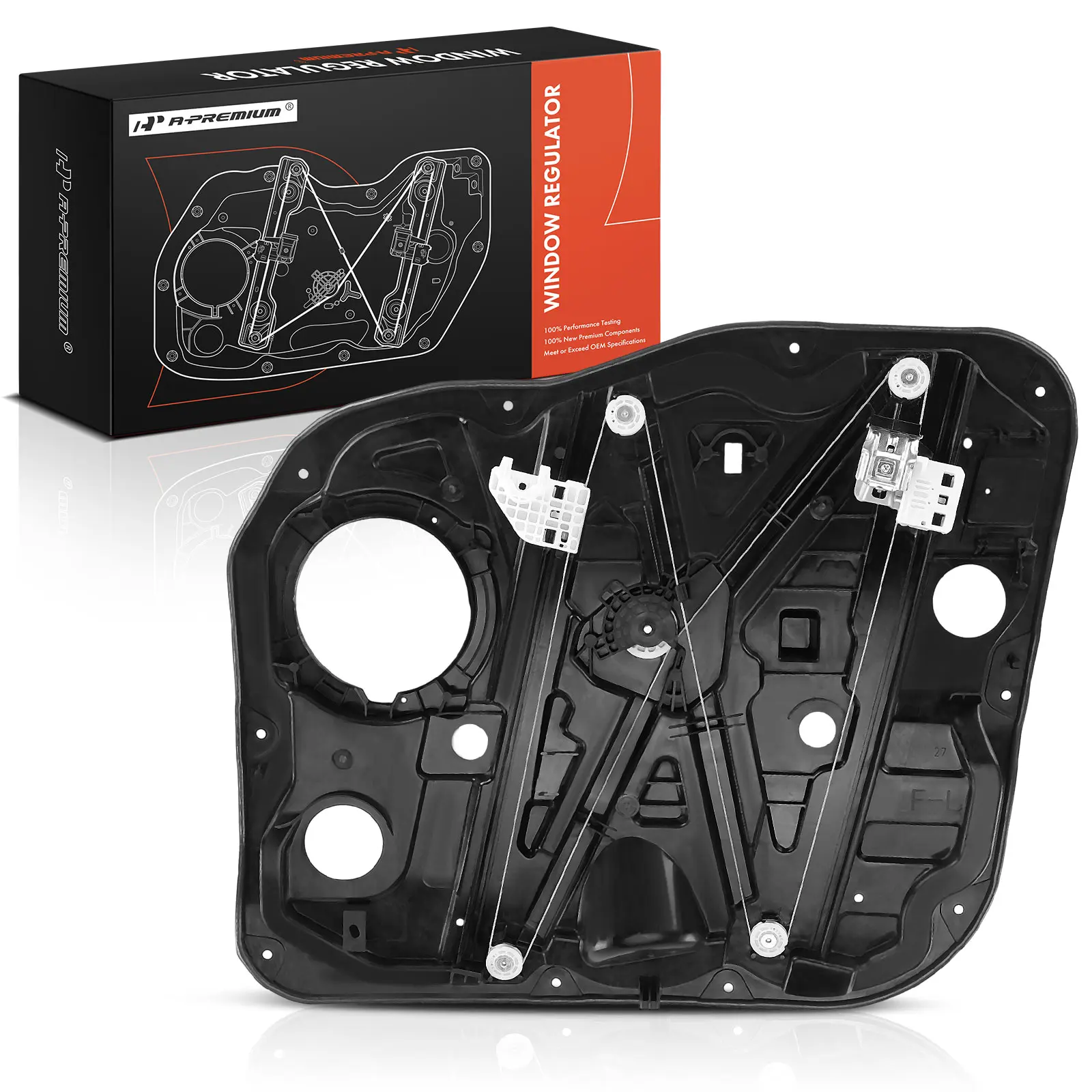 A-Premium Front Driver Side Power Window Regulator with Motor Panel for Hyundai Santa Fe 2019-2022