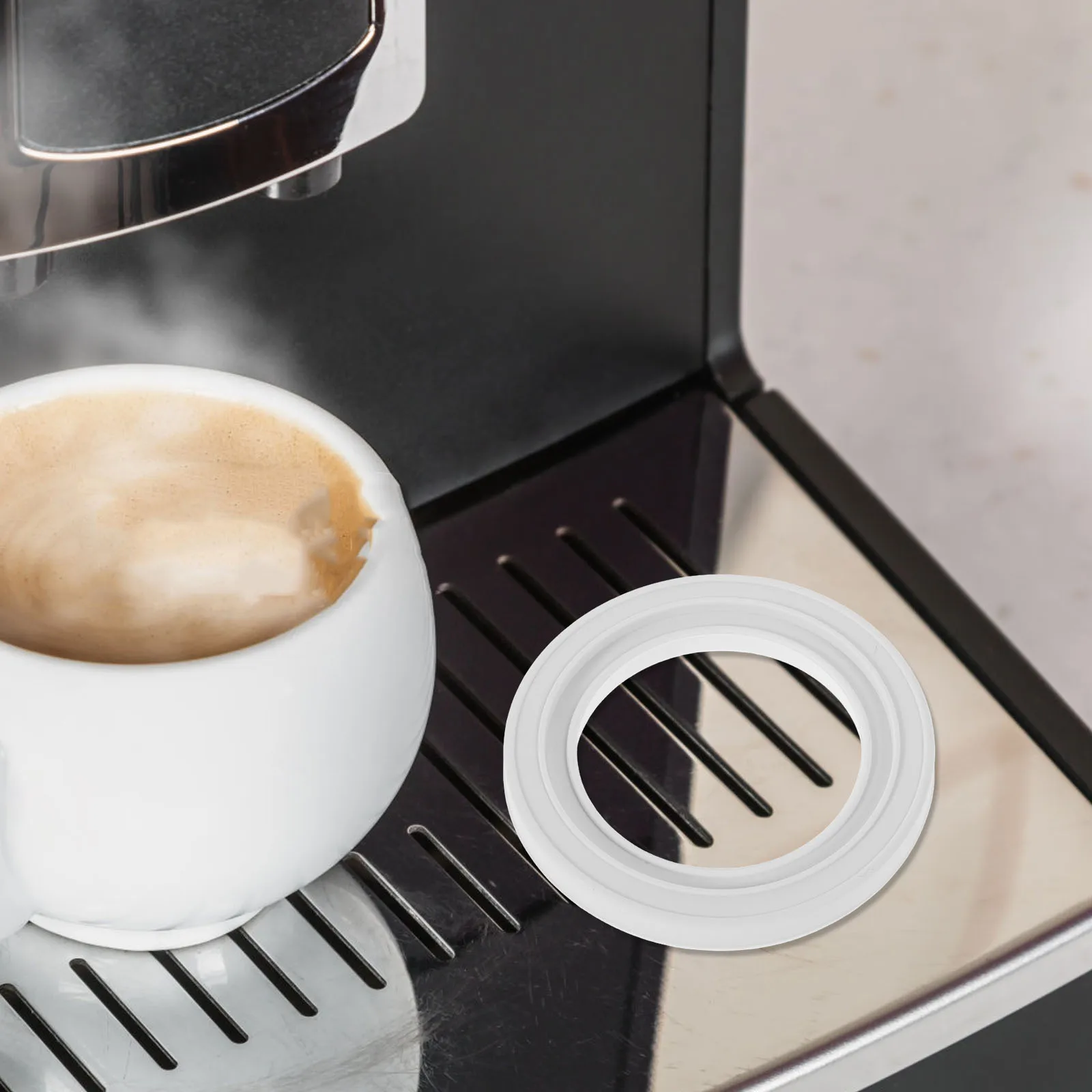 

Espresso Machine Seal Silicone Steam Ring Coffee Maker Gasket Replacement O-Rings for Home Coffee Bar Machine Maintenance Parts