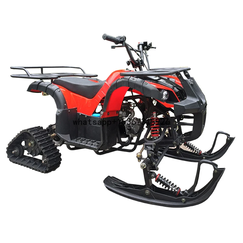 Christmas Best Gift 125cc ATV Snow Play Equipment Gasoline Snowmobile