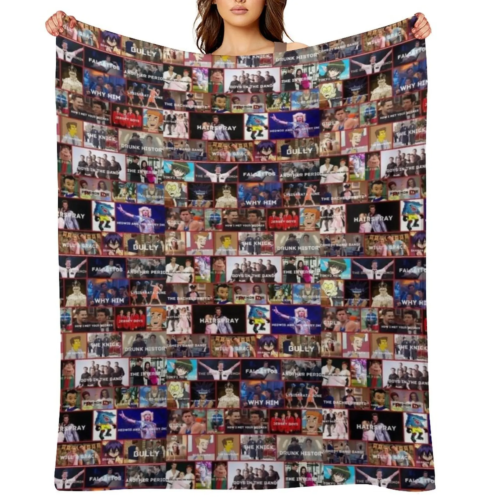 

Andrew Rannells Roles Throw Blanket Bed Softest Sofa Polar Blankets