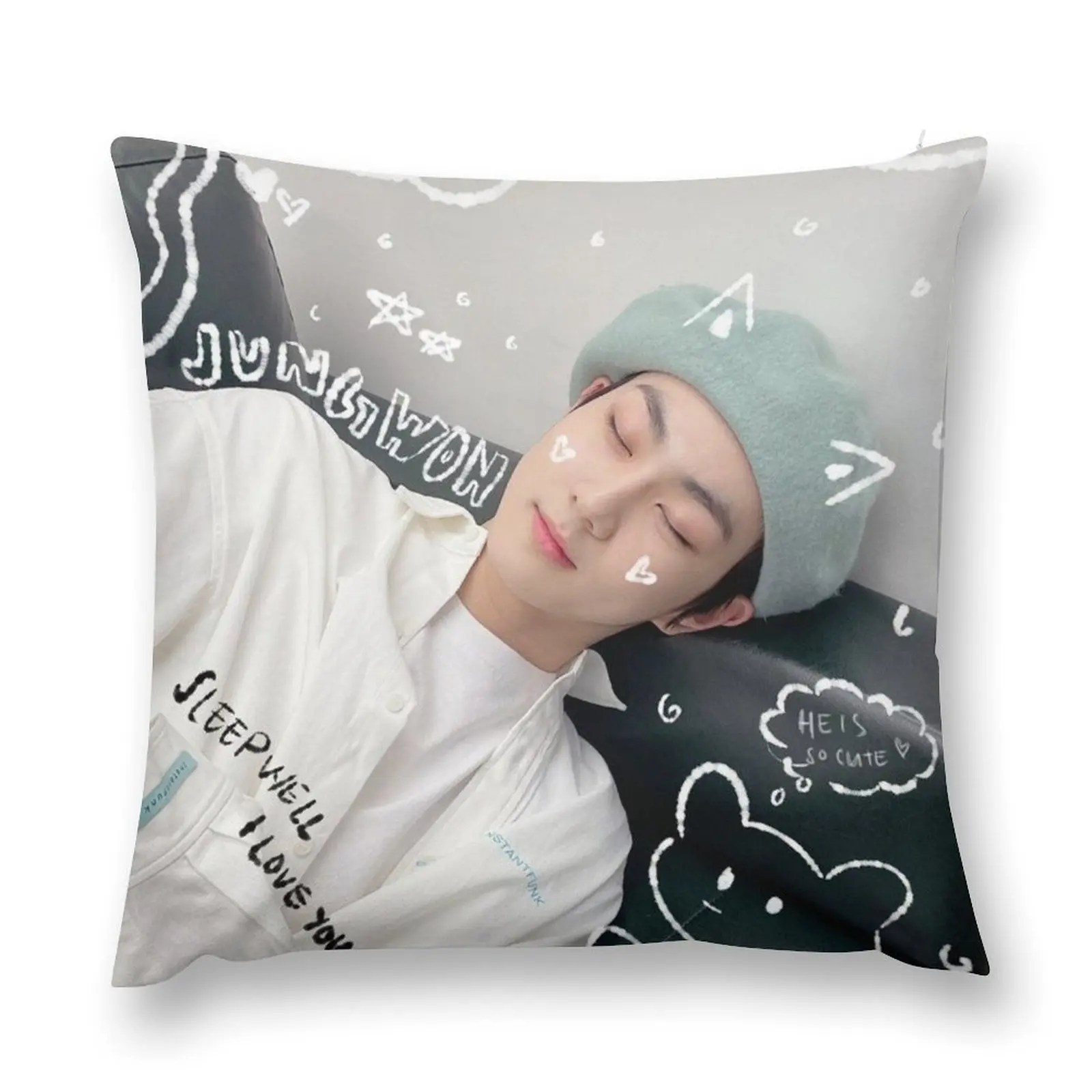 jungwon Throw Pillow Pillow Cover Pillow Case